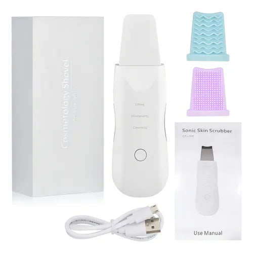 Espatula facial Ultrasonido 3 en 1