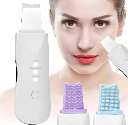 Espatula facial Ultrasonido 3 en 1